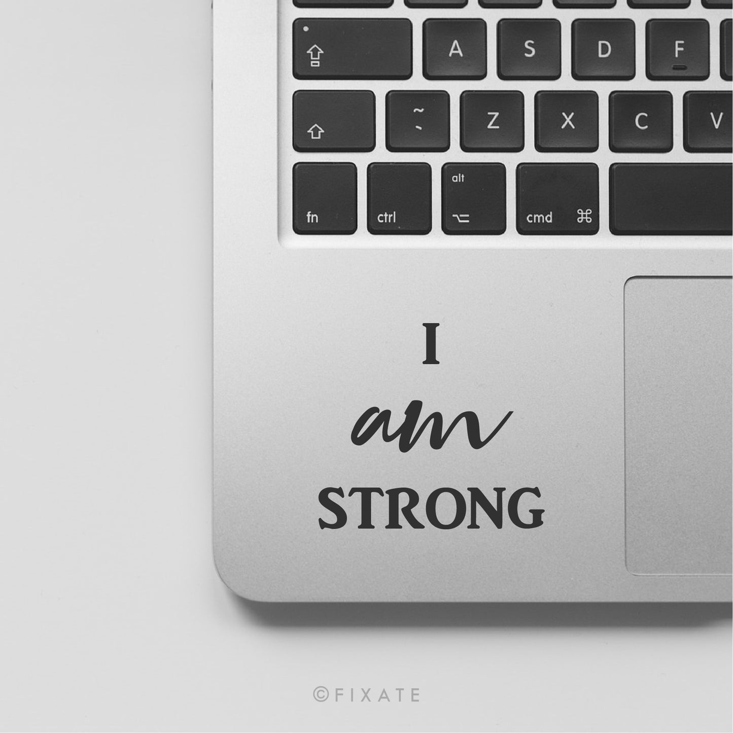 I Am Strong Mirror Decal Affirmation Sticker For Bathroom Mirror Or Macbook You Are Strong Vinyl Decal Positive Quote Empowerment Decor