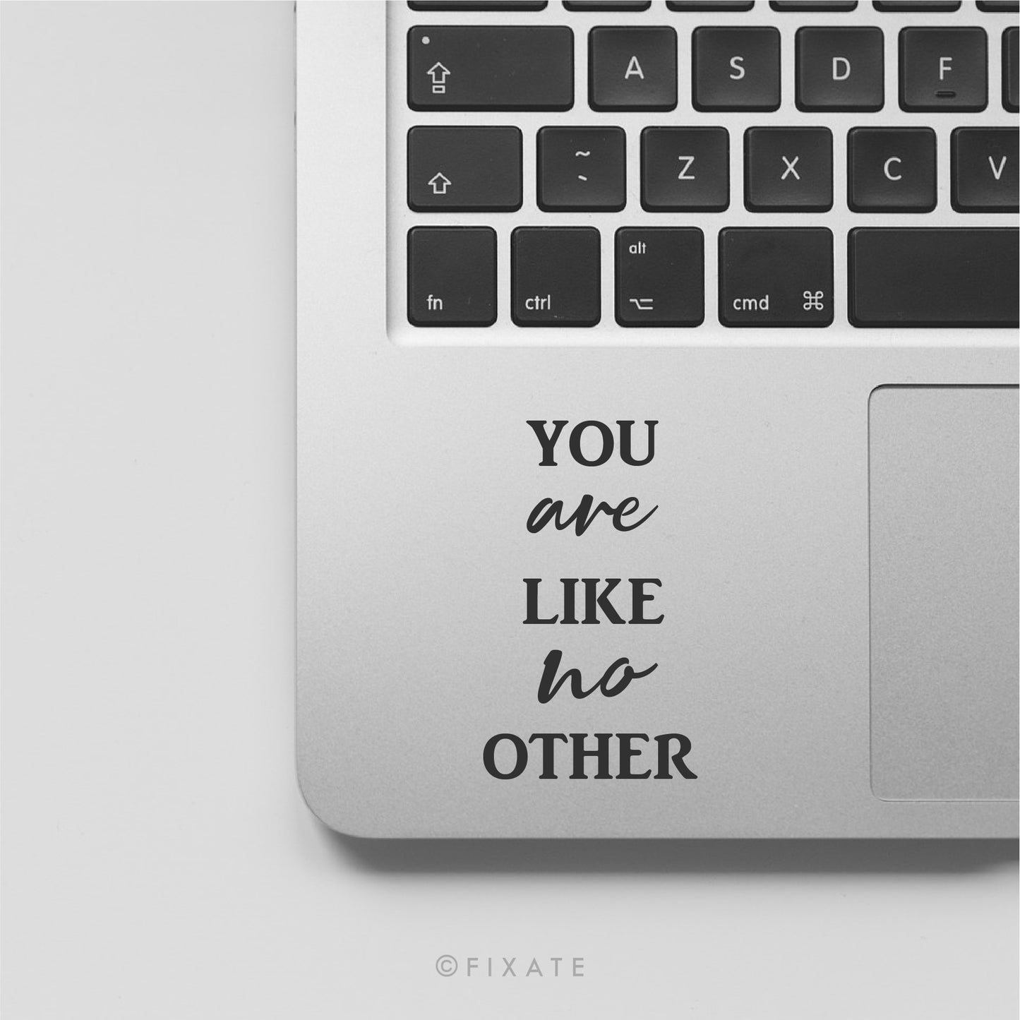 Vinyl Decal For Mirror Positive Affirmation Sticker Happy Quote Daily Reminder Cute Removable Vinyl - You Are Like No Other