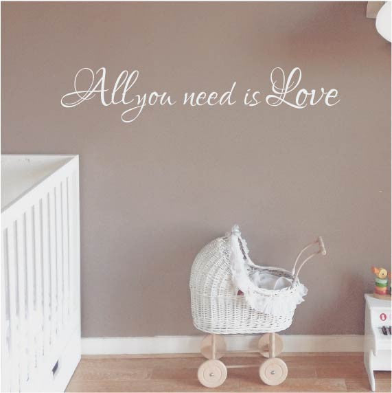 Wall Sticker - All you need is Love