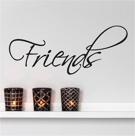 Wall Sticker Quote - Friends