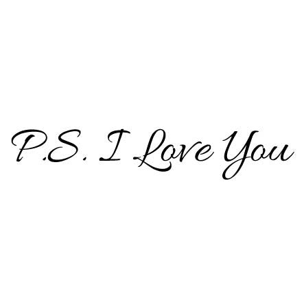 Wall Sticker Love Quote – PS I love you