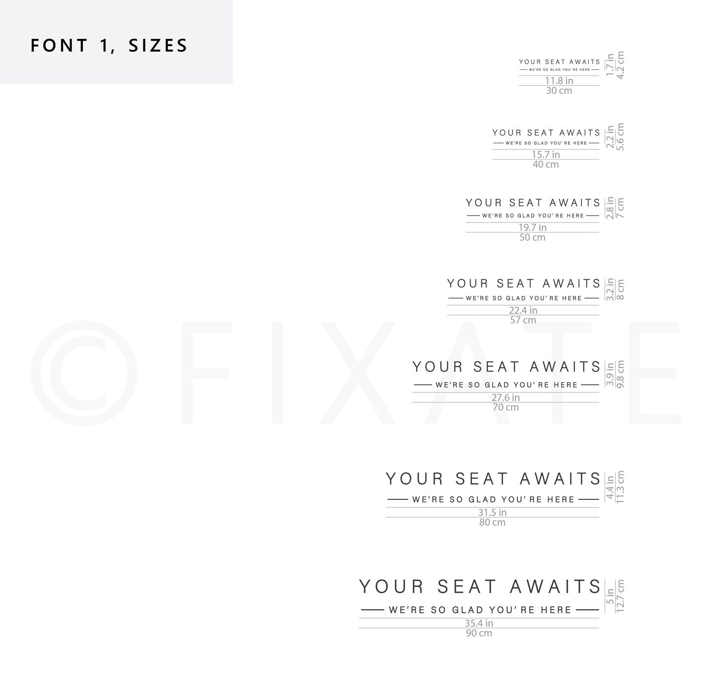 Please Find Your Seat Wedding Decal Seating Plan Sticker 17