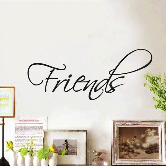 Wall Sticker Quote - Friends
