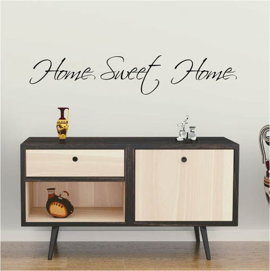 Wall Sticker Quote - Home Sweet Home