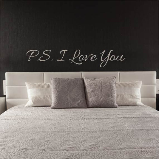 Wall Sticker Love Quote – PS I love you